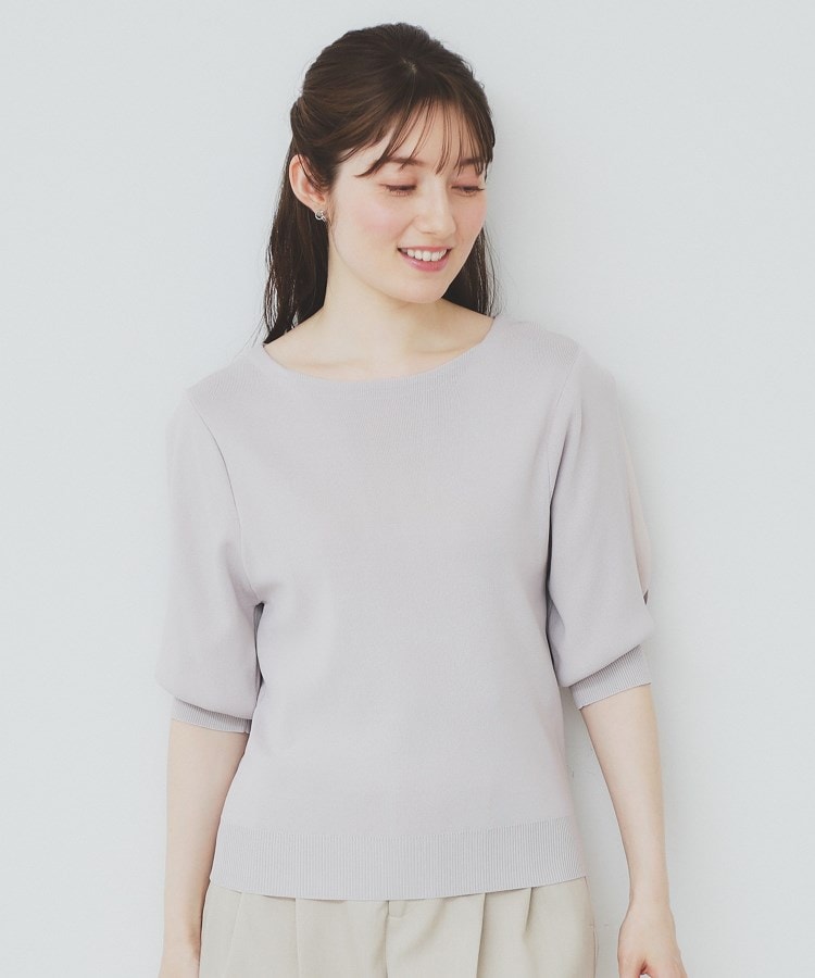 6color/XS-LLsize》ドライタッチ デザインスリーブニット【洗濯 6color/XS-LLsize》ドライタッチ デザインスリーブニット【洗濯