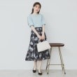インデックス(index)の《6色展開/XS-LLサイズ》ドライタッチ デザインスリーブニット【洗濯機洗い可/接触冷感/抗ピル】8