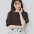 インデックス(index)の《6色展開/XS-LLサイズ》ドライタッチ デザインスリーブニット【洗濯機洗い可/接触冷感/抗ピル】11