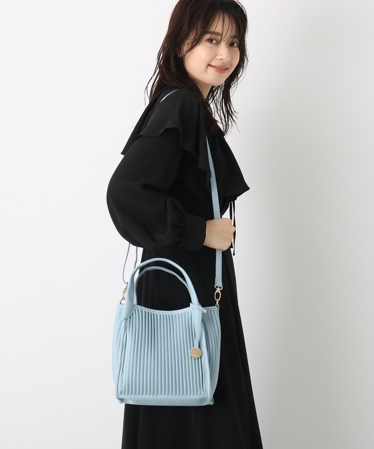 ◇プリーツミドルトートバッグ【2WAY】(トートバッグ) | index ◇プリーツミドルトートバッグ【2WAY】(トートバッグ) | index