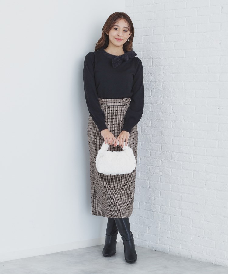 2WAY】フェイクファーショルダーBAG(ハンドバッグ) | index 2WAY】フェイクファーショルダーBAG(ハンドバッグ) | index