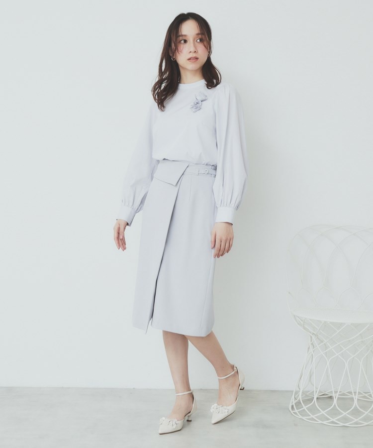 インデックス(index)のフラワーセパレートパンプス9
