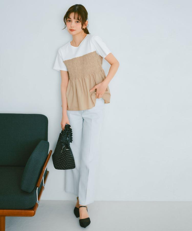インデックス(index)のチュールセパレートパンプス4