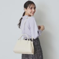2WAY】フラワーチャーム付きショルダー取外し可バッグ