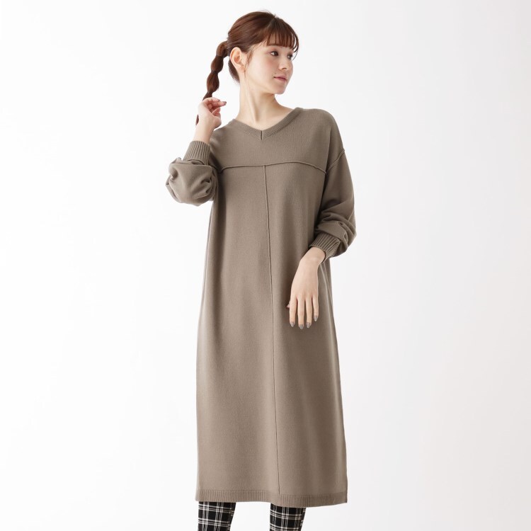 M Ll 洗濯機で洗えて毛玉になりにくい 2wayスリットニットワンピース マキシ ロングワンピース Shoo La Rue シューラルー ワールド オンラインストア World Online Store M Ll 洗濯機で洗えて毛玉になりにくい 2wayスリットニットワンピース マキシ ロングワンピース Shoo La Rue シューラルー ワールド オンラインストア World Online Store