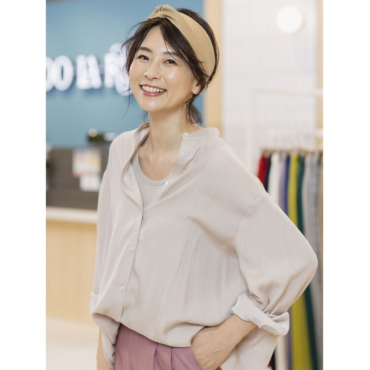 五明祐子さん着用商品 S 3l シアードルマンシャツ シャツ ブラウス Shoo La Rue シューラルー ワールド オンラインストア World Online Store 五明祐子さん着用商品 S 3l シアードルマンシャツ シャツ ブラウス Shoo La Rue シューラルー ワールド オンラインストア World Online Store