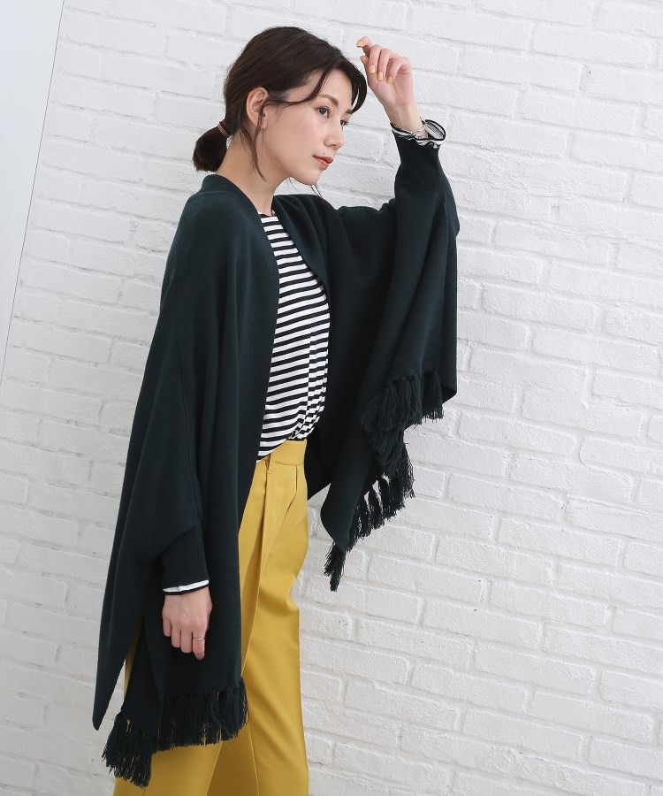 体系カバーが叶う!フリンジ ポンチョ カーディガン(ポンチョ) | SHOO・LA・RUE(シューラルー)| ワールド オンラインストア | WORLD ONLINE STORE 体系カバーが叶う!フリンジ ポンチョ カーディガン(ポンチョ) | SHOO・LA・RUE(シューラルー)| ワールド オンラインストア | WORLD ONLINE STORE