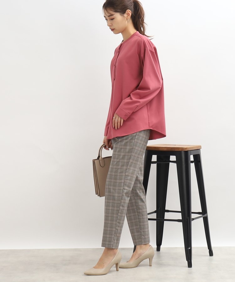 ◇バンドカラー前開きシャツ(シャツ・ブラウス) | SHOO・LA ◇バンドカラー前開きシャツ(シャツ・ブラウス) | SHOO・LA