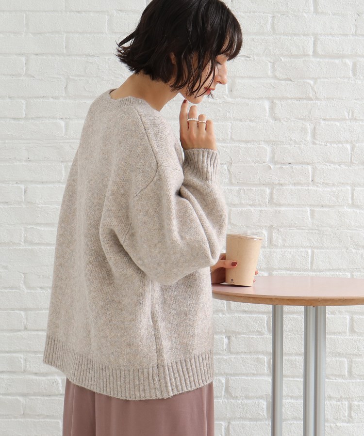 ◇ミックスロゴジャカードニット（ニット/セーター） | SHOO・LA・RUE（シューラルー）| ワールド オンラインストア | WORLD  ONLINE STORE