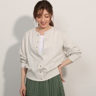 SHOO・LA・RUE シューラルー 【定番だから使える!】裏毛ドット釦
