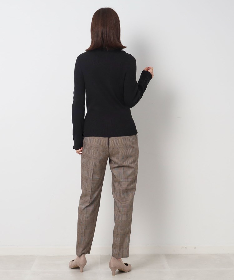 シューラルー(SHOO・LA・RUE)の◆【洗える】ちくちくしにくい なめらか リブタートルニット3
