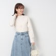 シューラルー(SHOO・LA・RUE)の【洗える】ちくちくしにくい ハイネックニット10