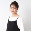 シューラルー(SHOO・LA・RUE)の縦ラインですらっと見え プリーツキャミワンピース13