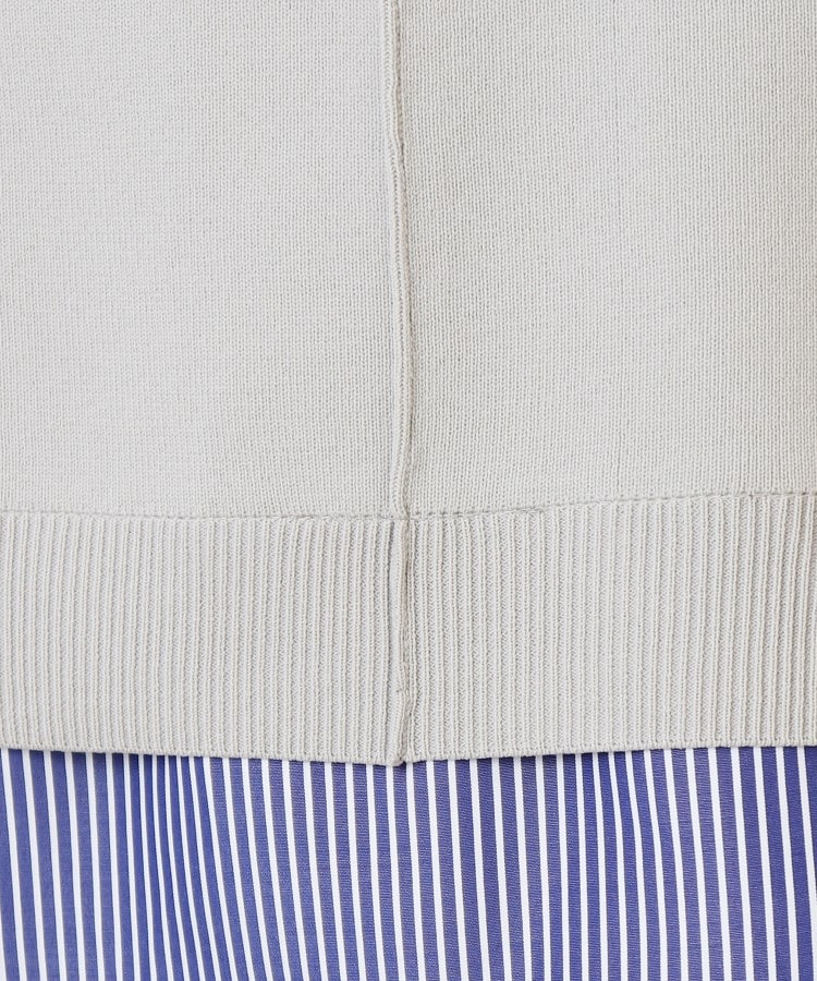 シューラルー(SHOO・LA・RUE)の気軽にさらりと着たい スポンディッシュ 裾レイヤード風ニット33