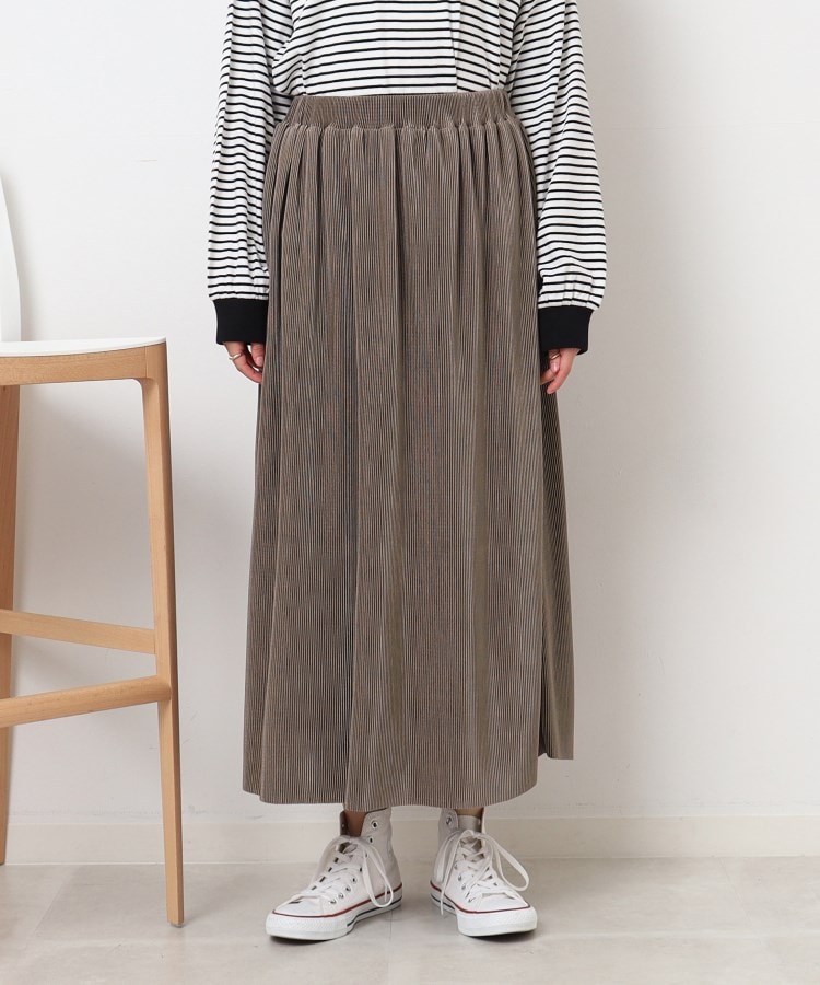 Aラインプリーツスカート（ミモレスカート） | SHOO・LA・RUE