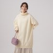 シューラルー(SHOO・LA・RUE)の◆【体型カバー】オフタートル ゆるニットチュニック2
