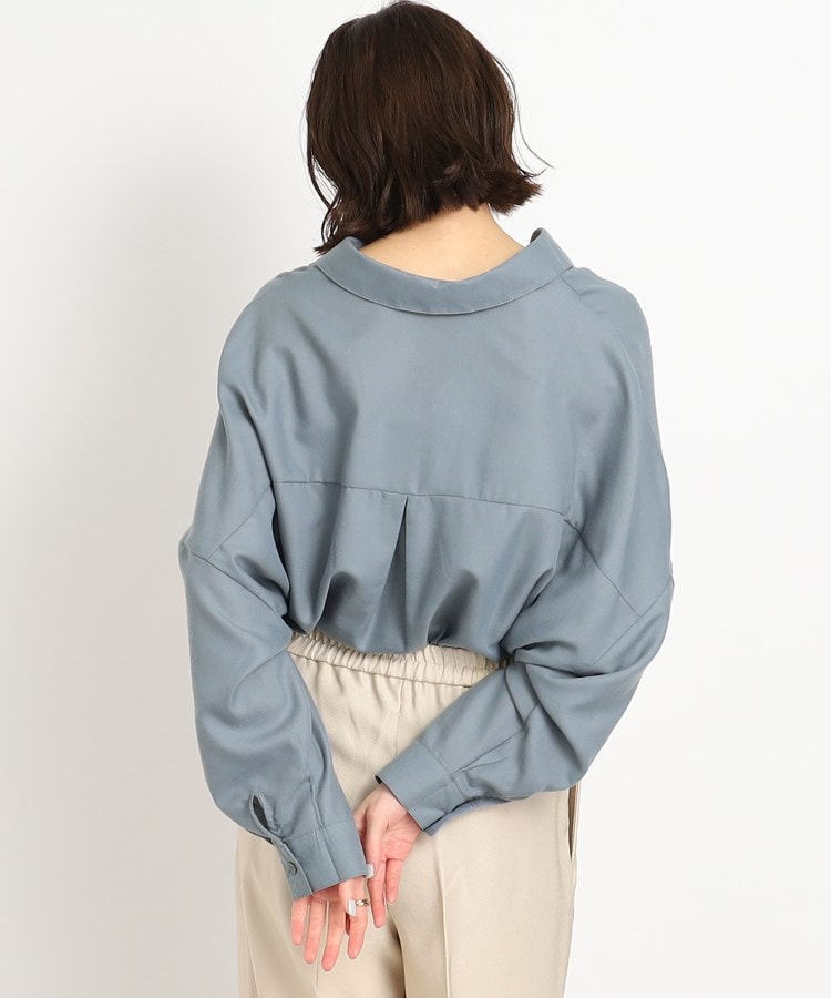 シューラルー(SHOO・LA・RUE)のドルマン衿付きシャツ23