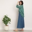 シューラルー(SHOO・LA・RUE)の綿シフォン 前開きブラウス19