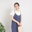 シューラルー(SHOO・LA・RUE)の大人カジュアルの抜け感コーデに【USAコットン】フレンチスリーブTシャツ4