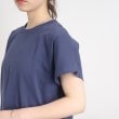 シューラルー(SHOO・LA・RUE)の大人カジュアルの抜け感コーデに【USAコットン】フレンチスリーブTシャツ36