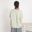 シューラルー(SHOO・LA・RUE)のシンプルだから使いやすい スリットTシャツ40