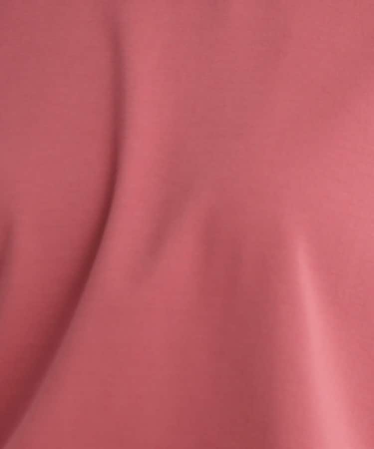 シューラルー(SHOO・LA・RUE)の【接触冷感】とろみ素材で体型カバー 裾タックTシャツ56