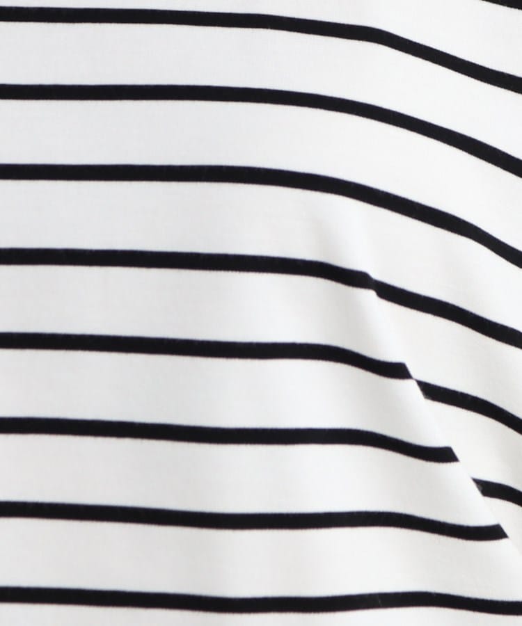 シューラルー(SHOO・LA・RUE)の【接触冷感】とろみ素材で体型カバー 裾タックTシャツ58