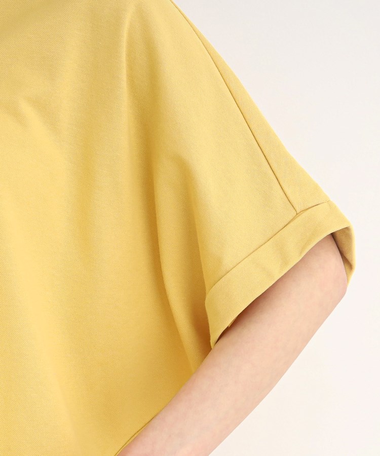 シューラルー(SHOO・LA・RUE)の裾スリットとネックデザインが抜け感を演出！カノコ ドルマン トップス29