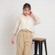 シューラルー(SHOO・LA・RUE)の【2点セット】上品カジュアル スキッパーシャツ+タンクトップ10