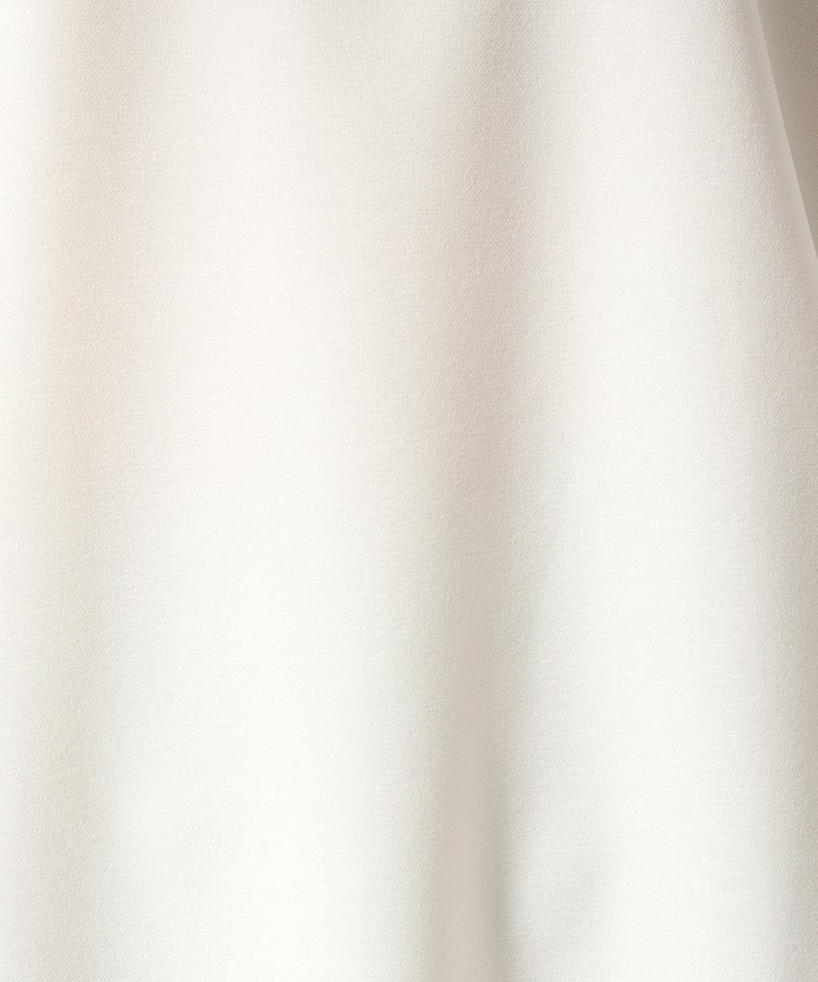 シューラルー(SHOO・LA・RUE)のボリューム袖が華奢見え。異素材ねじりトップス19