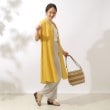 シューラルー(SHOO・LA・RUE)の【洗える】ふんわり さらさら コットンシフォン シャツワンピース24
