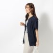 シューラルー(SHOO・LA・RUE)の【洗える】ふんわり さらさら コットンシフォン 半袖ブラウス2