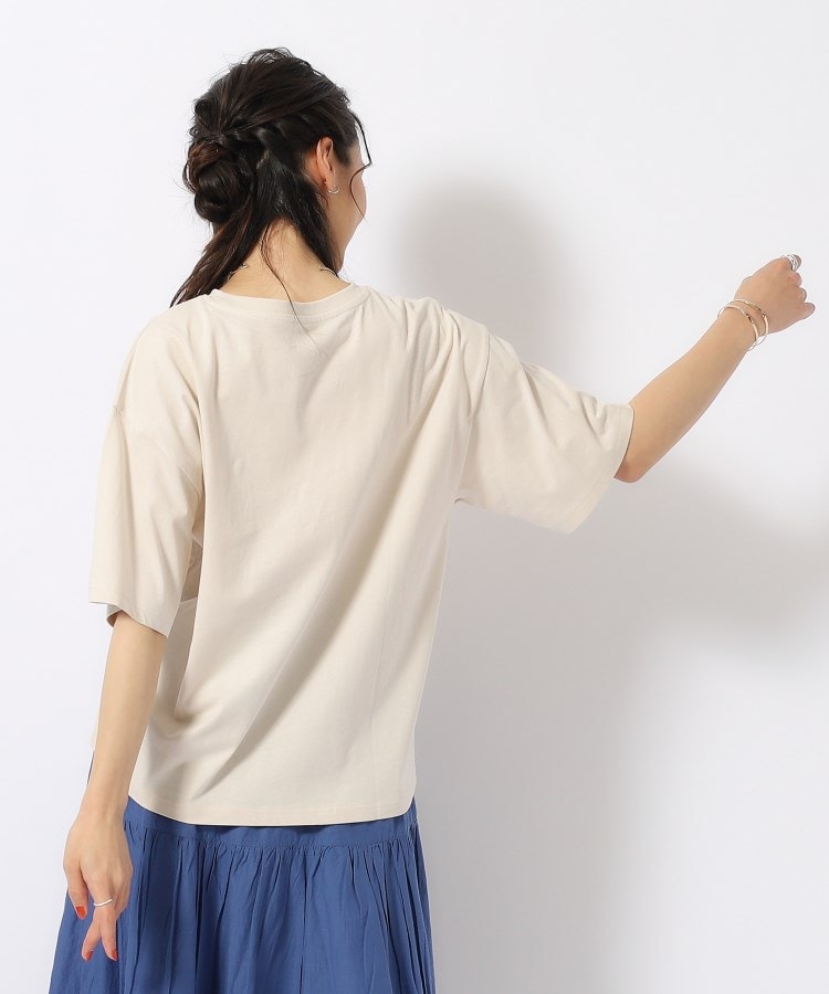 シューラルー(SHOO・LA・RUE)の【洗える/プチプラ/綿100％】グラフィック半袖ゆるTシャツ67