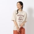 シューラルー(SHOO・LA・RUE)の【洗える/プチプラ/綿100％】グラフィック半袖ゆるTシャツ41