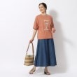 シューラルー(SHOO・LA・RUE)の【洗える/プチプラ/綿100％】グラフィック半袖ゆるTシャツ58