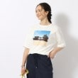 シューラルー(SHOO・LA・RUE)の【洗える/プチプラ/綿100％】グラフィック半袖ゆるTシャツ21