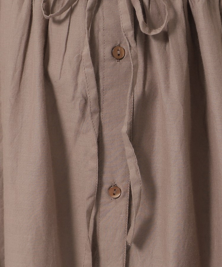 シューラルー(SHOO・LA・RUE)のさらりと着こなす インド綿 裾刺繍ワンピース15