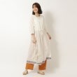 シューラルー(SHOO・LA・RUE)のさらりと着こなす インド綿 裾刺繍ワンピース6
