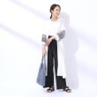 シューラルー(SHOO・LA・RUE)の【洗える/インド綿100％】ふわっと広がる お袖刺繍ワンピース1