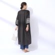 シューラルー(SHOO・LA・RUE)の【洗える/インド綿100％】ふわっと広がる お袖刺繍ワンピース8