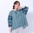 シューラルー(SHOO・LA・RUE)の【洗える/インド綿100％】さらり軽やか お袖ボリュームブラウス9