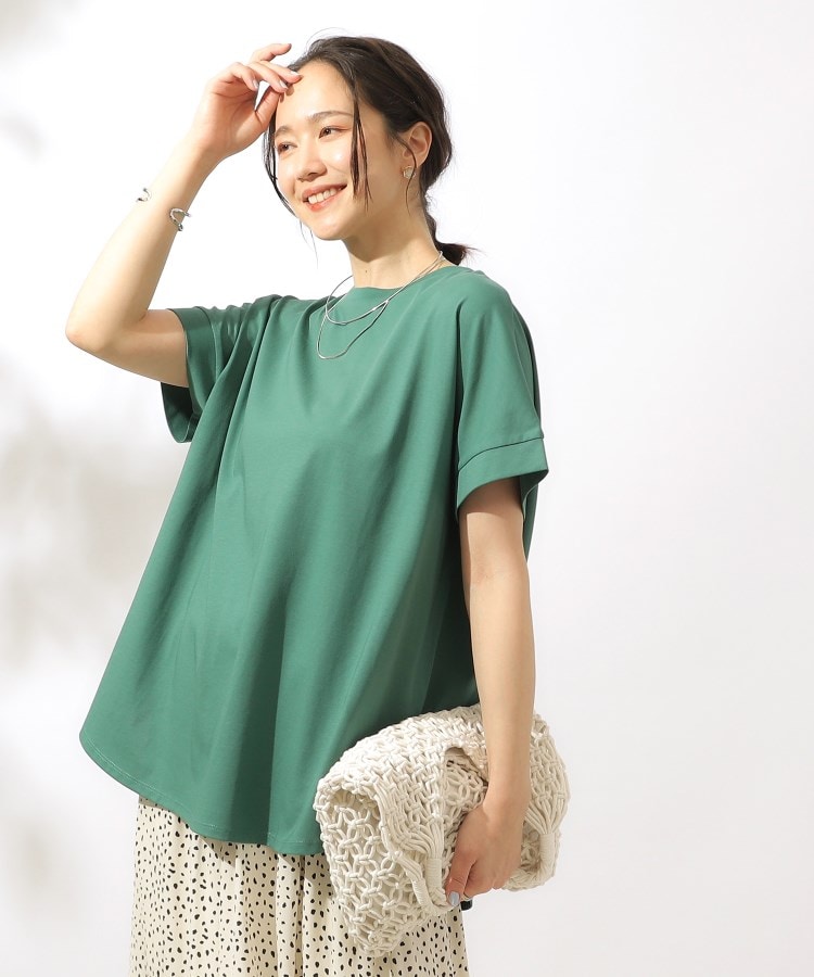 シューラルー(SHOO・LA・RUE)の【汗ジミ防止/UV】夏も好きな色を着よう 欲ばりTシャツ13