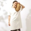 シューラルー(SHOO・LA・RUE)の【汗ジミ防止/UV】夏も好きな色を着よう 欲ばりチュニックワンピース ホワイト(001)