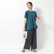 シューラルー(SHOO・LA・RUE)の【UV】後ろ姿で魅せる とろみバックデザイントップス15
