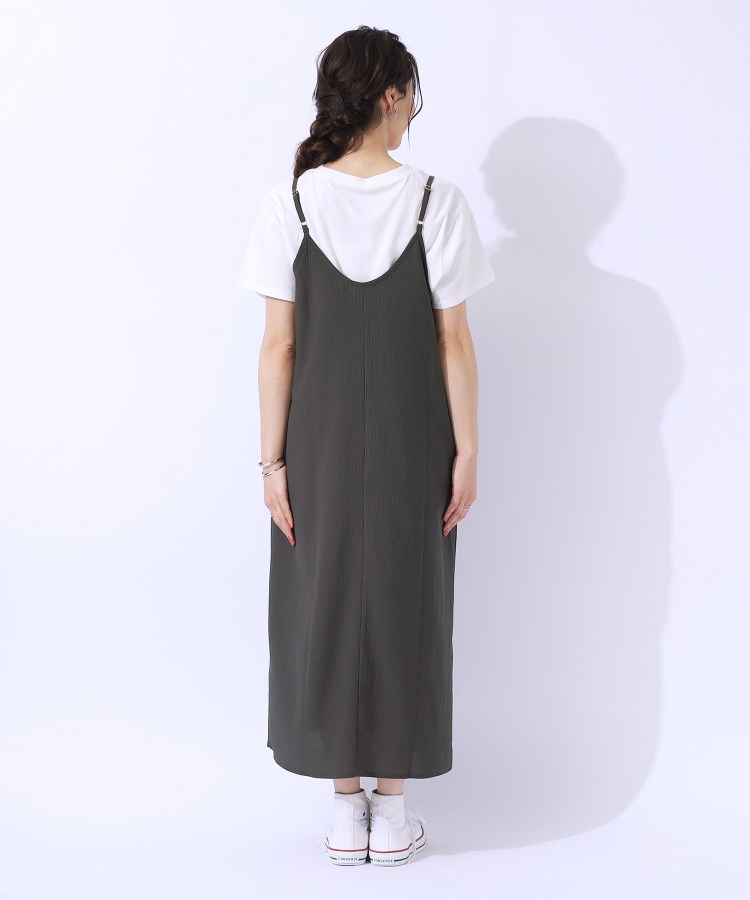 シューラルー(SHOO・LA・RUE)の【洗える】着丈が調節できる 楊柳キャミワンピース15