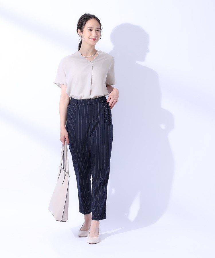 シューラルー(SHOO・LA・RUE)の【洗える/プチプラ/無理せずキレイ】女性らしく好印象 スキッパーブラウス15