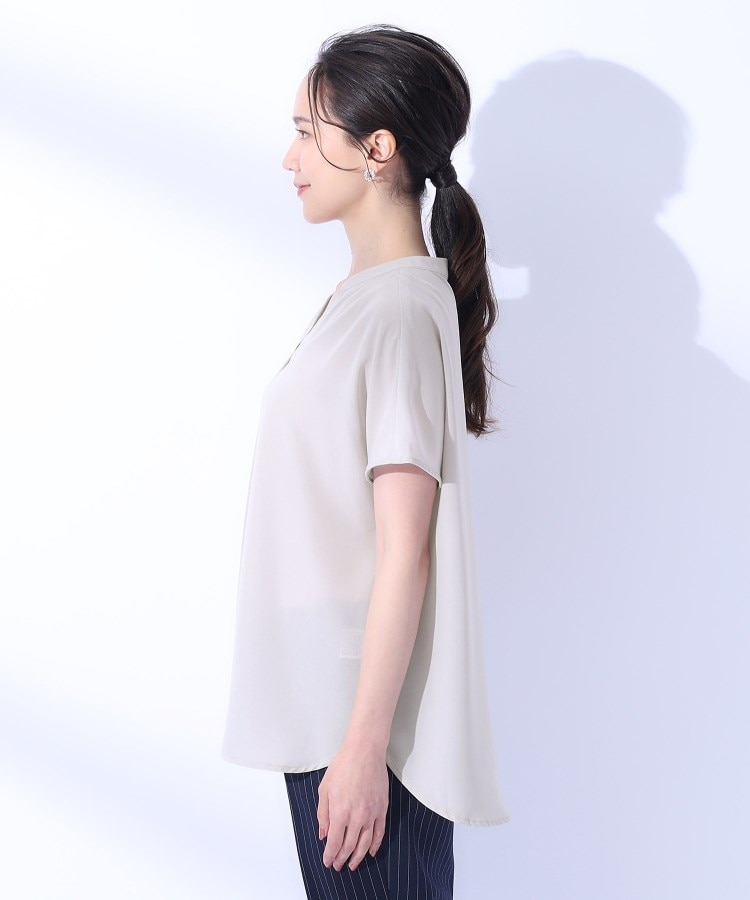 シューラルー(SHOO・LA・RUE)の【洗える/プチプラ/無理せずキレイ】女性らしく好印象 スキッパーブラウス18
