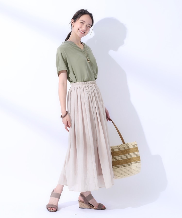 シューラルー(SHOO・LA・RUE)の【洗える/プチプラ/無理せずキレイ】女性らしく好印象 スキッパーブラウス11