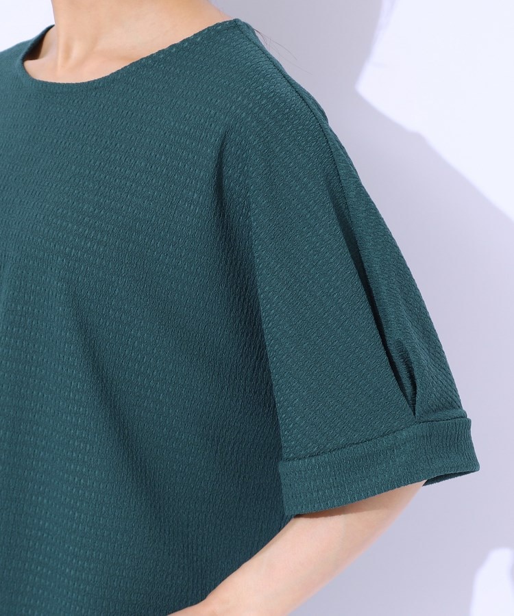シューラルー(SHOO・LA・RUE)の【涼やかリラクシー】アウトで決まる 5分袖ドルマントップス25