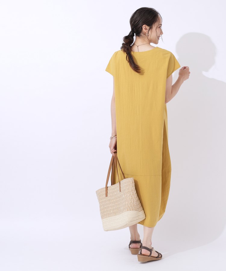 シューラルー(SHOO・LA・RUE)の【洗える】コクーンシルエットワンピース2